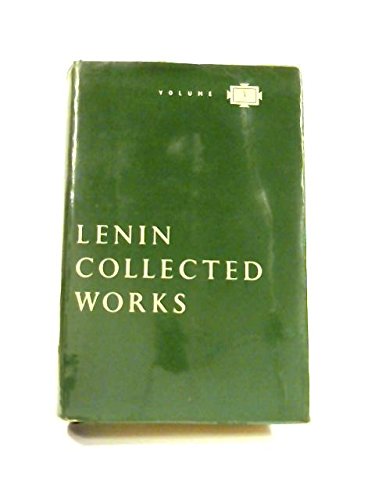 Collected Works: Volume 3. The Development of Capitalism in Russia