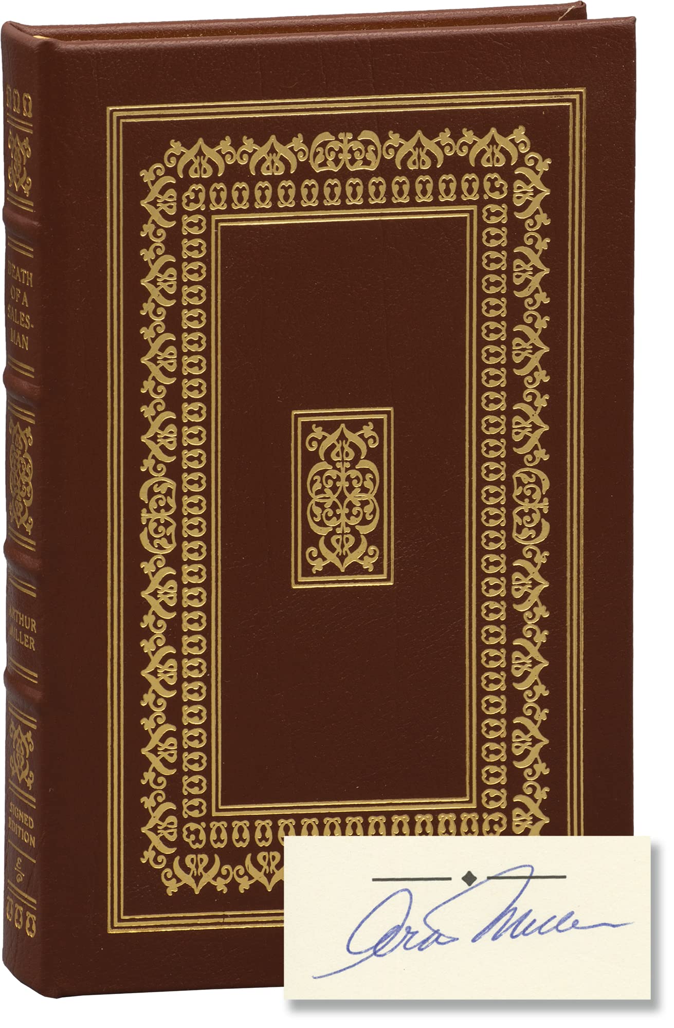 Death of a Salesman [SIGNED LEATHER IN ORIGINAL SHRINKWRAP]