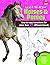 Learn to Draw Horses & Ponies: Step-by-step instructions for more than 25 different breeds - 64 pages of drawing fun! Contains fun facts, quizzes, color photos, and much more! by Cuddy, Robin (2014) Paperback