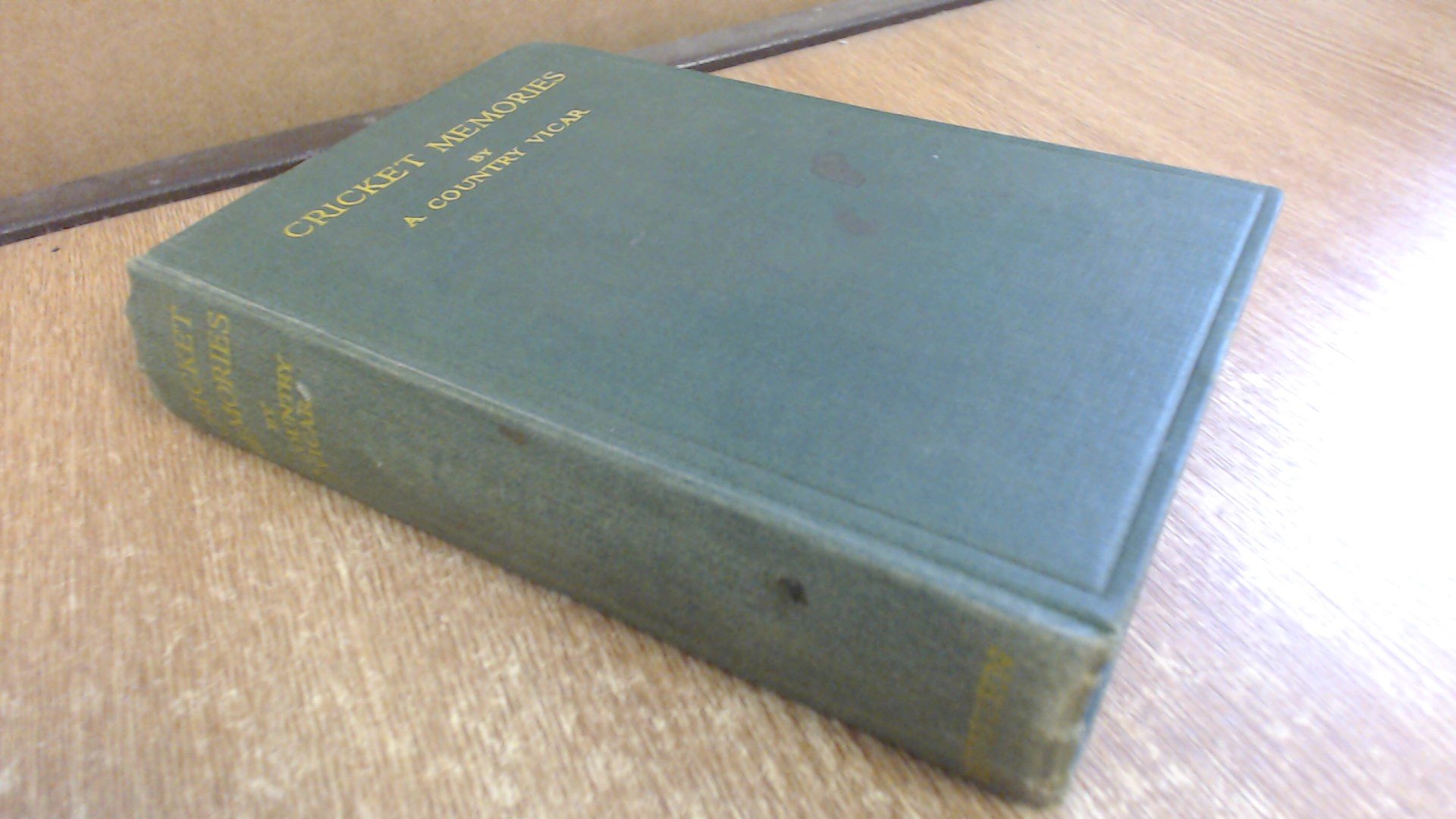 Cricket Memories (Hardcover)