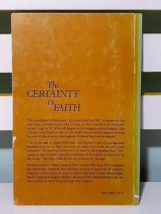 The Certainty of Faith