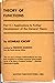 Theory of Functions Volume ...