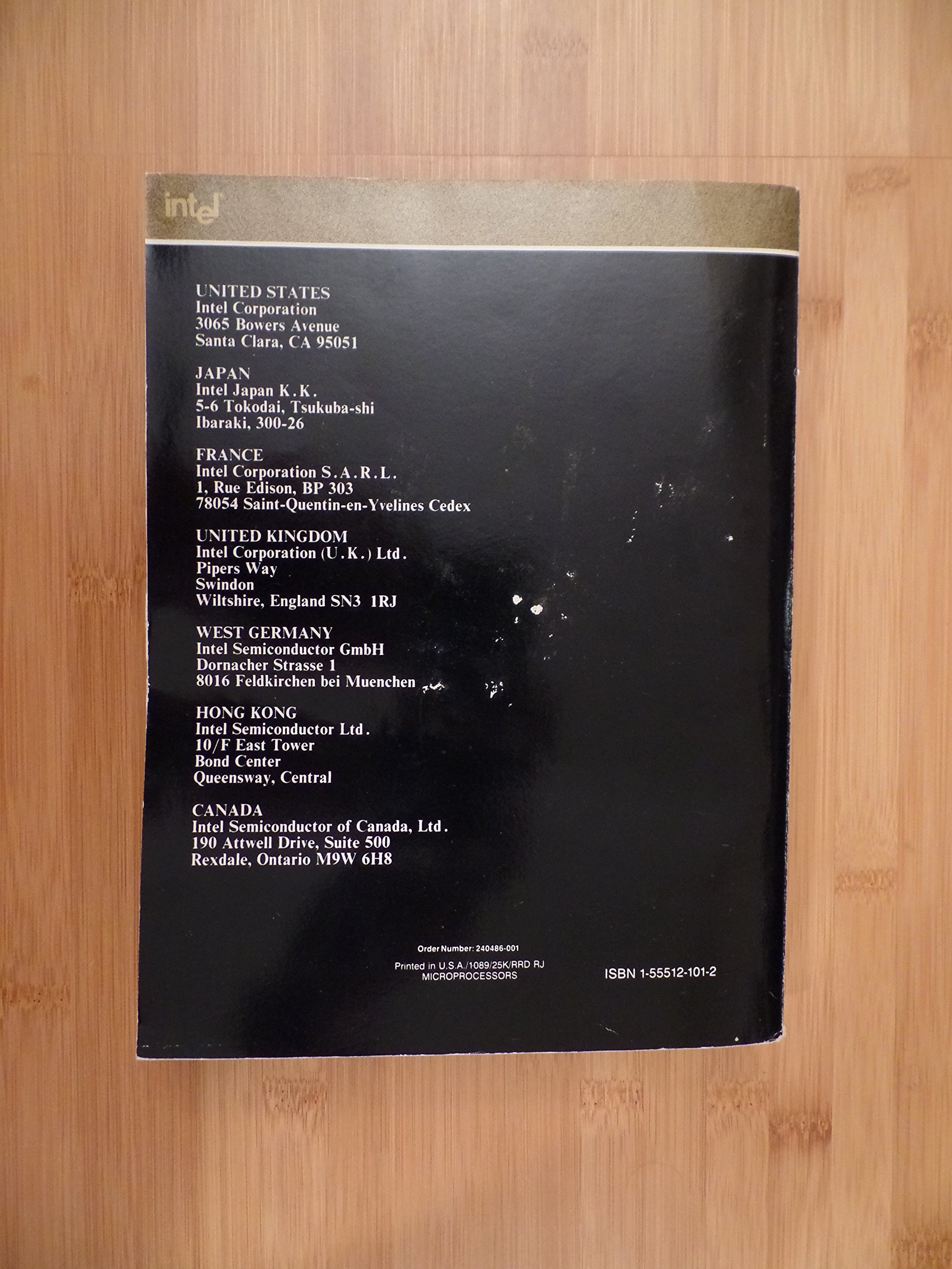 I486 Microprocessor Programmer's Reference Manual (Paperback)