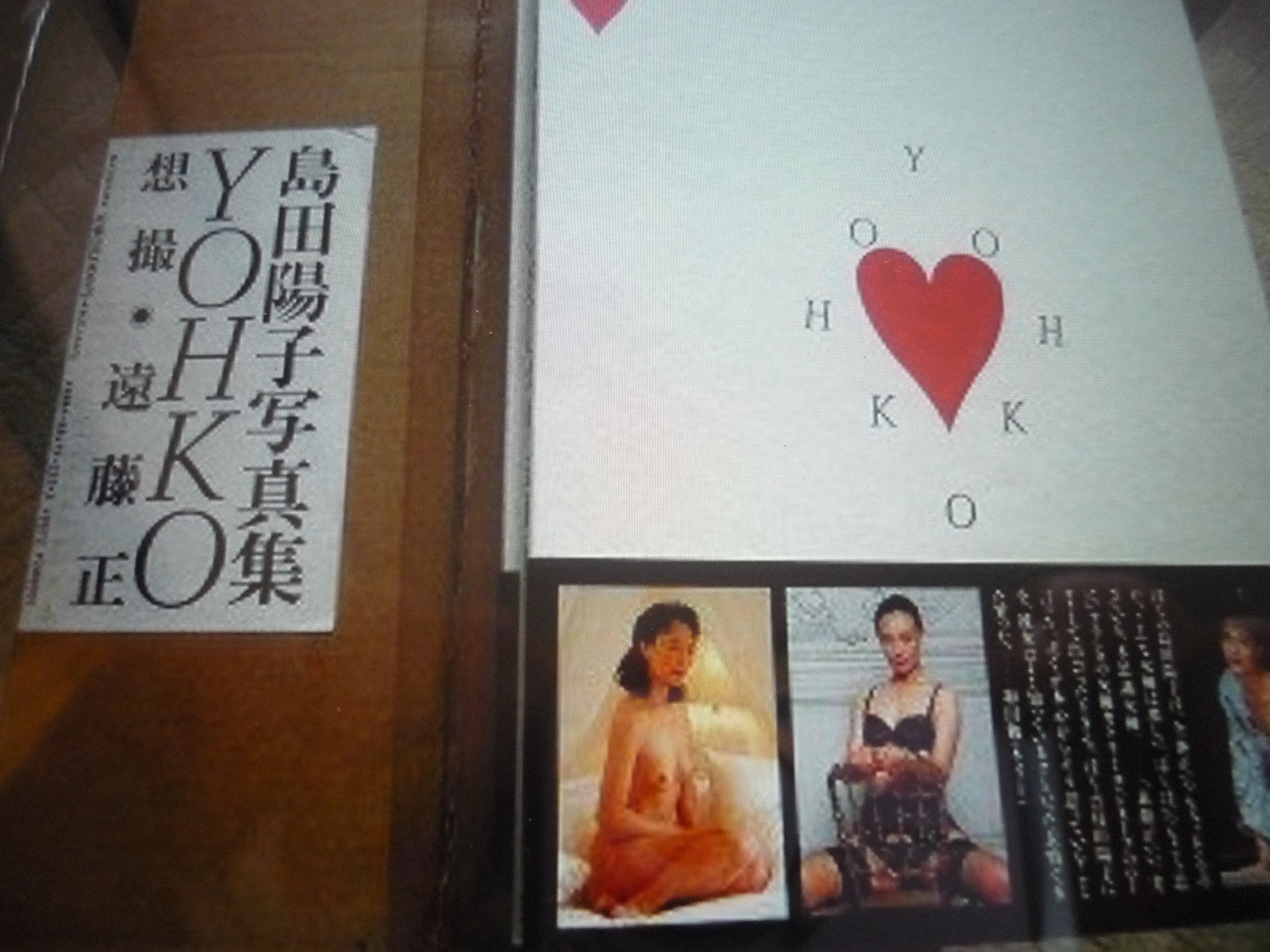 YOHKO-Shimada Yoko Photos (1993) ISBN: 4884752333 [Japanese Import]