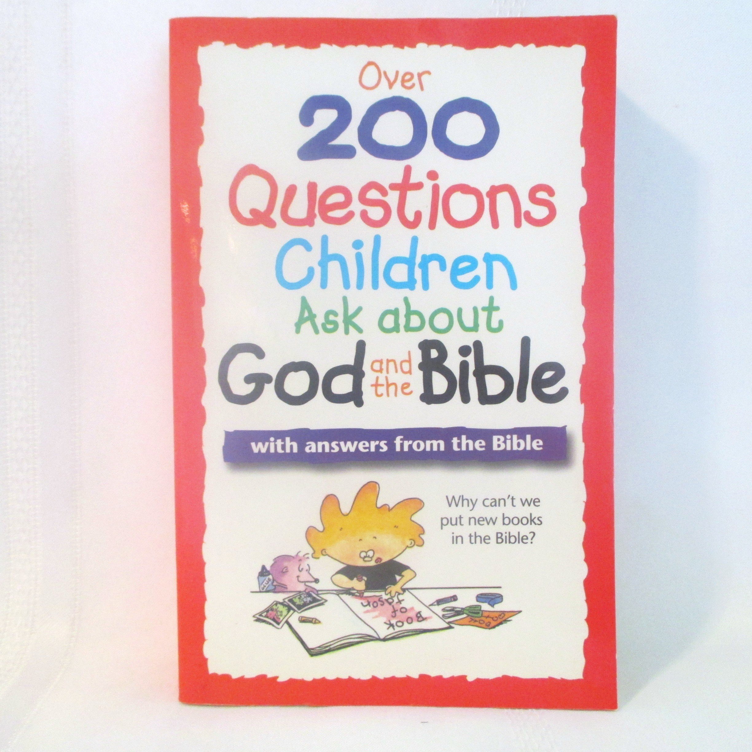 By M.Div David R. Veerman Over 200 Questions Children Ask about God and the Bible [Paperback] (Unknown Binding)