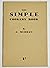 Simple Cookery Book