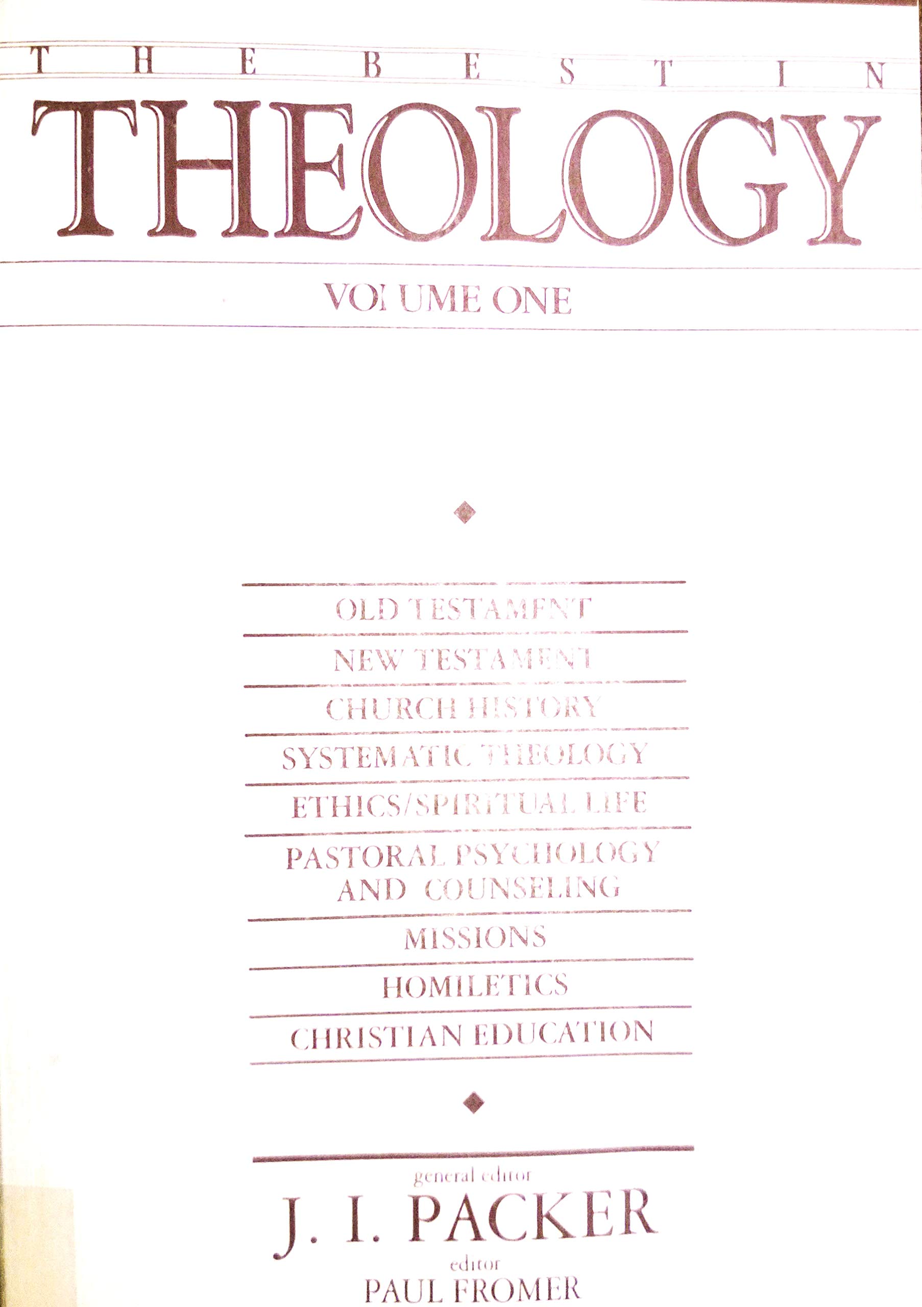 The Best in Theology, Vol. 1 (Paperback)