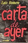 Carta de Ayer