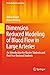 Dimension Reduced Modeling of Blood Flow in Large Arteries: An Introduction for Master Students and First Year Doctoral Students (Mathematical Engineering)