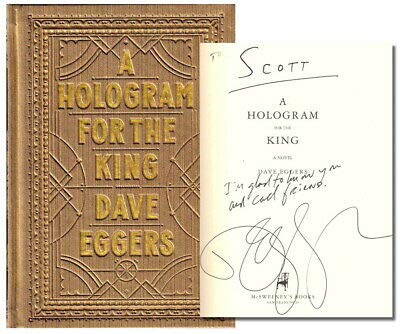 A Hologram For the King Signed 1st Edition 2012