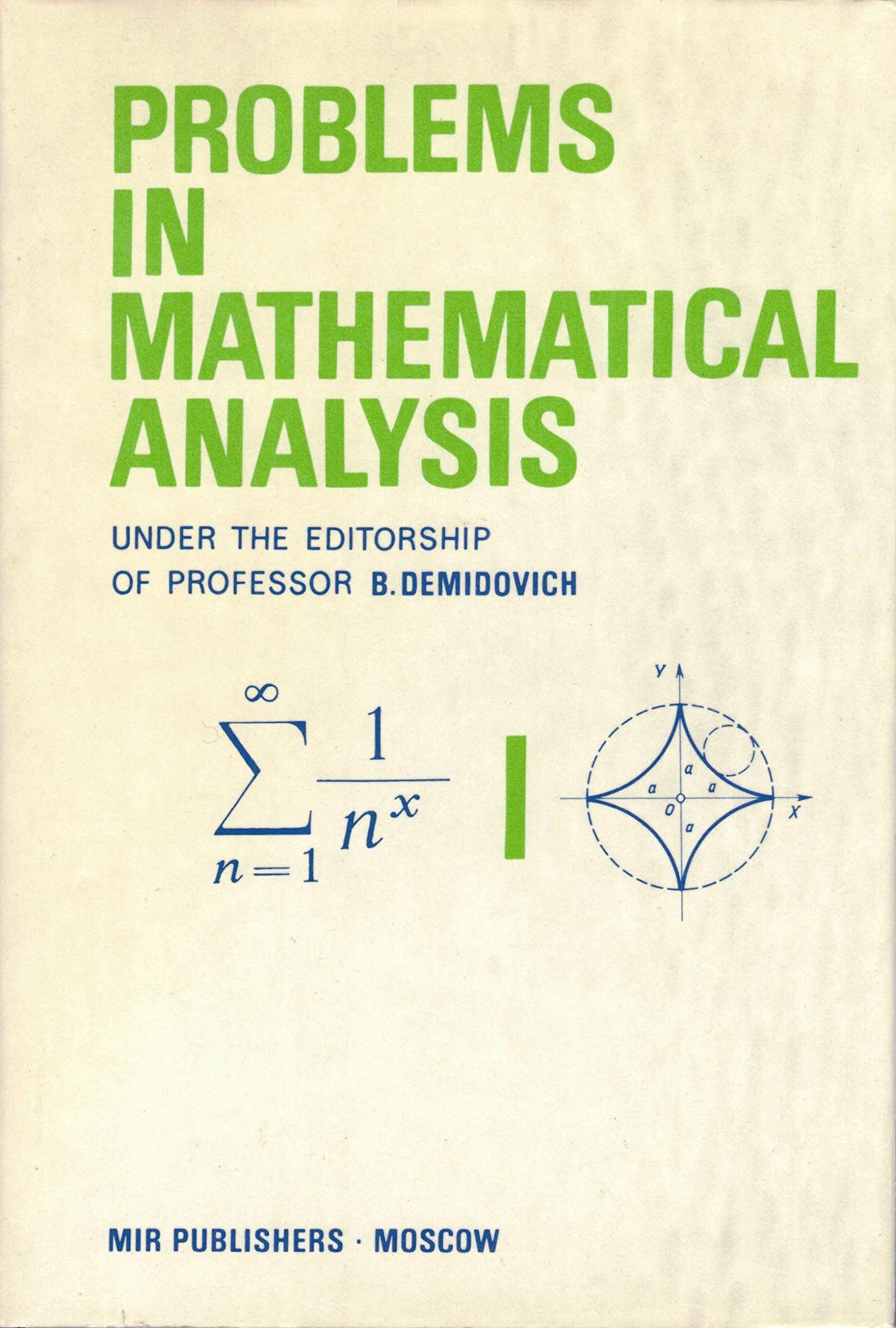 Problems in Mathematical Analysis (Hardcover)