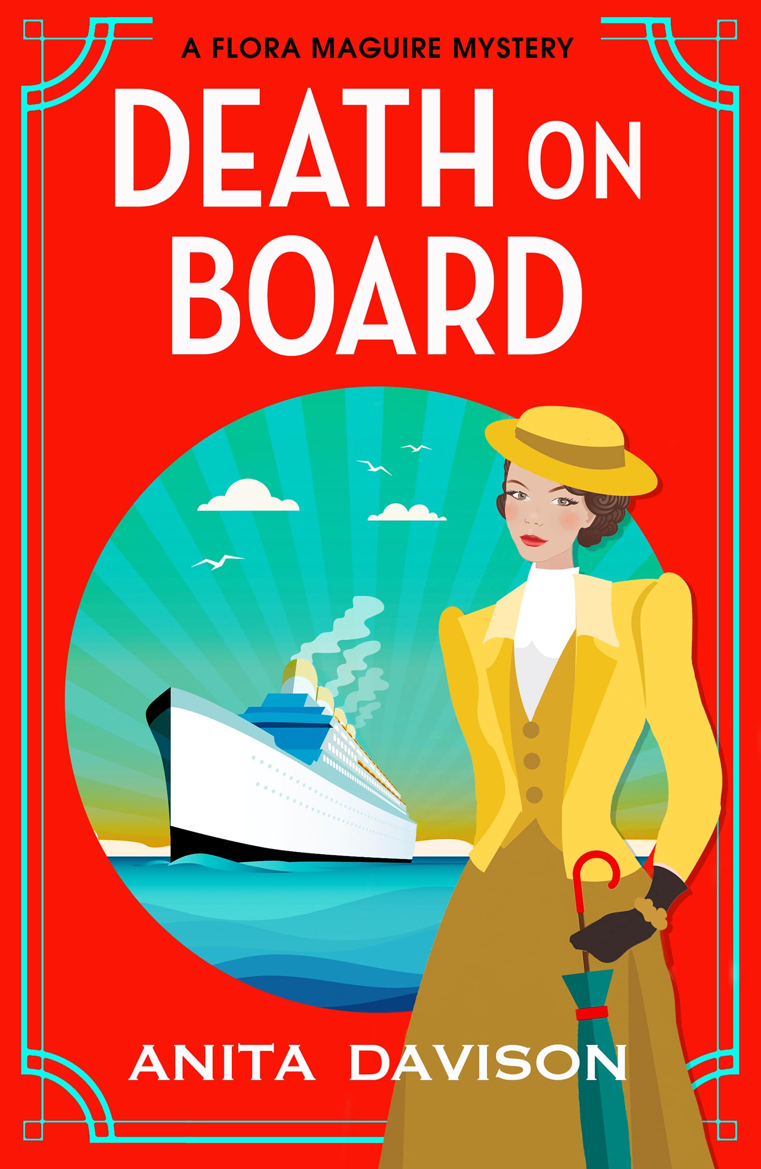 Death On Board (Flora Maguire Mysteries #1)