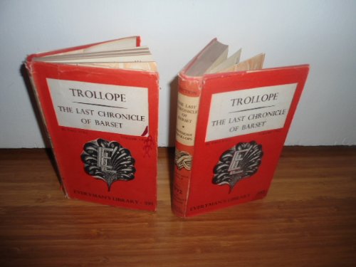 The Last Chronicle of Barset Volume One & Volume Two