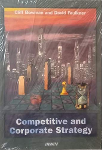 Competitive and Corporate Strategy (Paperback)