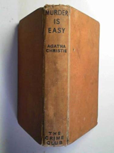 Murder is Easy - with Original Dust Jacket