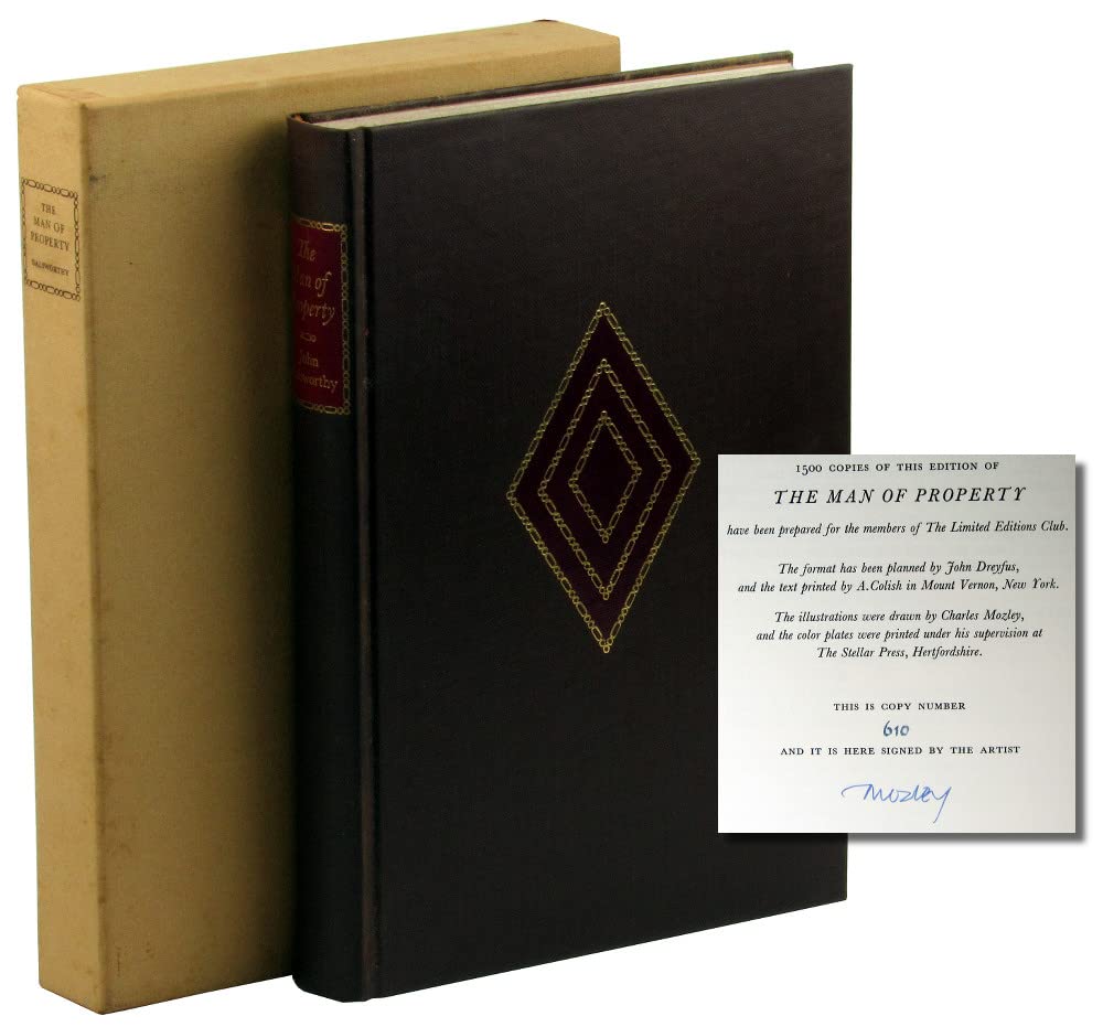 Rare The Man of Property [Hardcover] Galsworthy, John