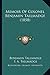 Memoir Of Colonel Benjamin Tallmadge (1858) by Tallmadge, Ben... by Benjamin Tallmadge