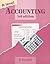Letts A Level - A Level Accounting (3rd Edition) by Harold Randall (1990) Paperback