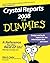 Crystal Reports 2008 For Dummies 1st (first) edition Text Only