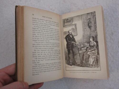 Rare Louisa May Alcott ROSE IN BLOOM 1912 Little, Brown & Co., Boston [Hardcover] Louisa May Alcott