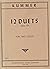 12 Duets Opus 105 For Two C...