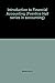 Introduction To Financial Accounting