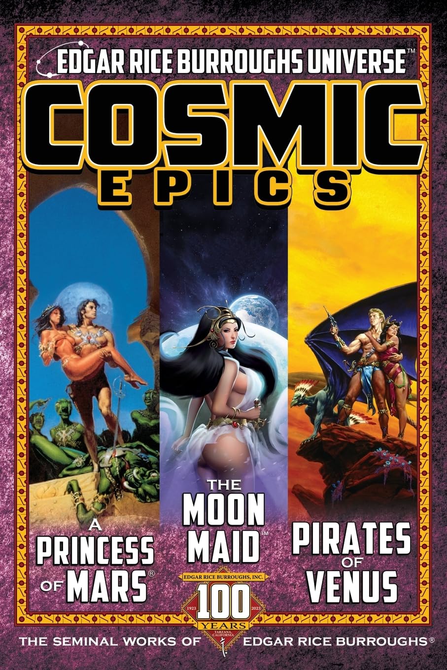 Cosmic Epics: The Seminal Works of Edgar Rice Burroughs (Edgar Rice Burroughs Universe)