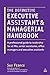 The Definitive Executive Assistant and Managerial Handbook: A Professional Guide to Leadership for all PAs, Senior Secretaries, Office Managers and Executive Assistants by Sue France (2012-11-03)