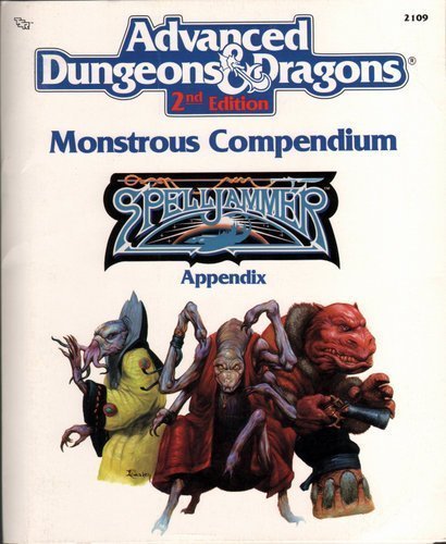 Advanced Dungeons and Dragons: Monstrous Compendium/Mc7 (Spelljammer Appendix) by Tsr Staff (1990-08-03)