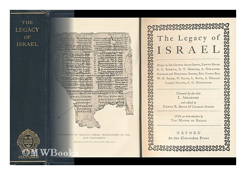 Legacy of Israel (Textbook Binding)