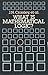 What is Mathematical Logic? (Dover Books on Mathematics) by John N. Crossley (1991-04-22)