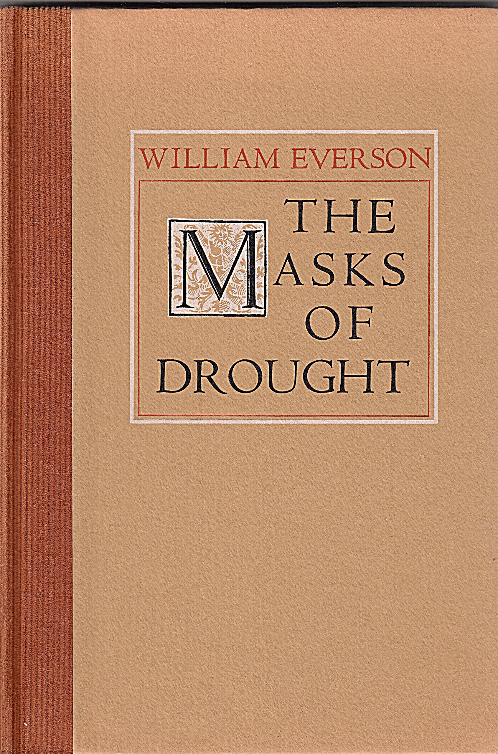 The masks of drought (Hardcover)