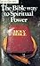 The Bible Way to Spiritual Power