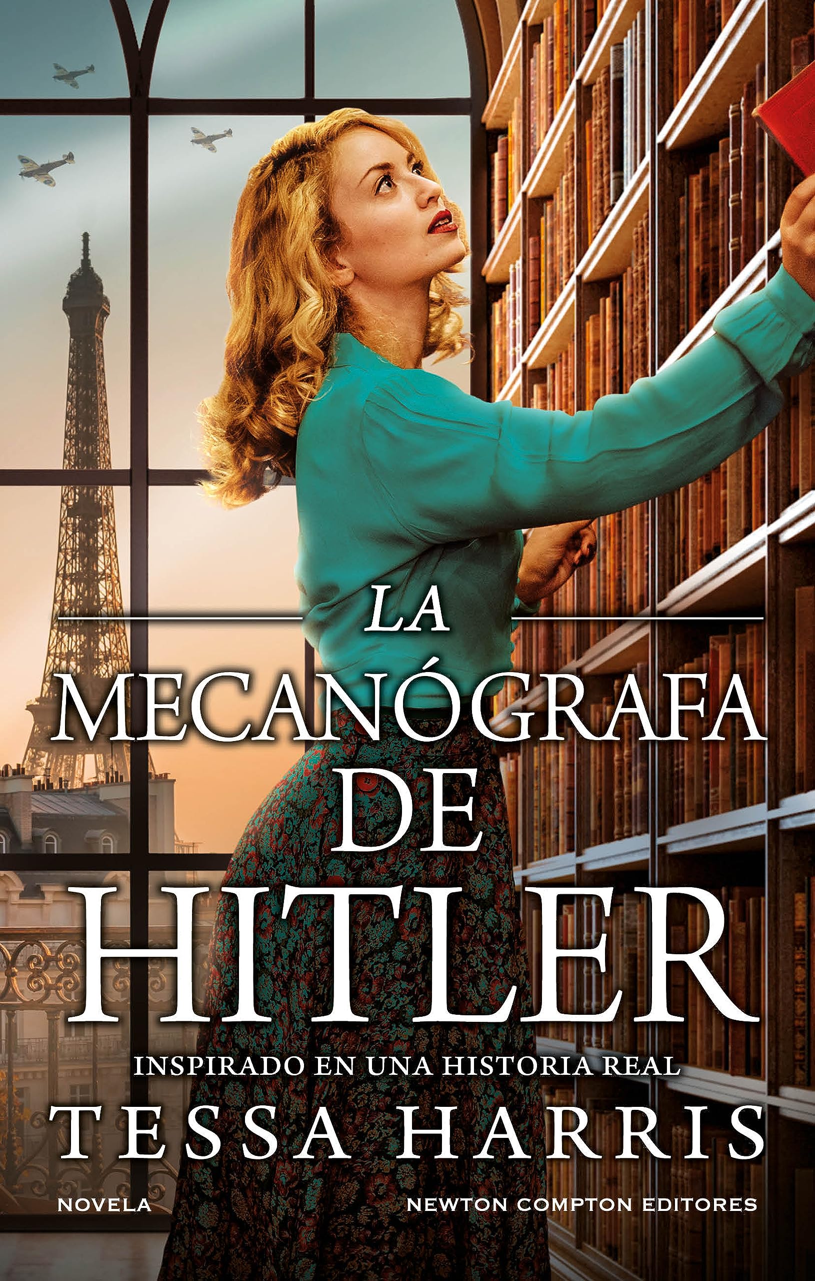 Portada de La mecanógrafa de Hitler, de Tessa Harris