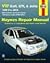 VW Golf, GTI, & Jetta, '99-'05 (Automotive Repair Manual) Pub... by John H Haynes