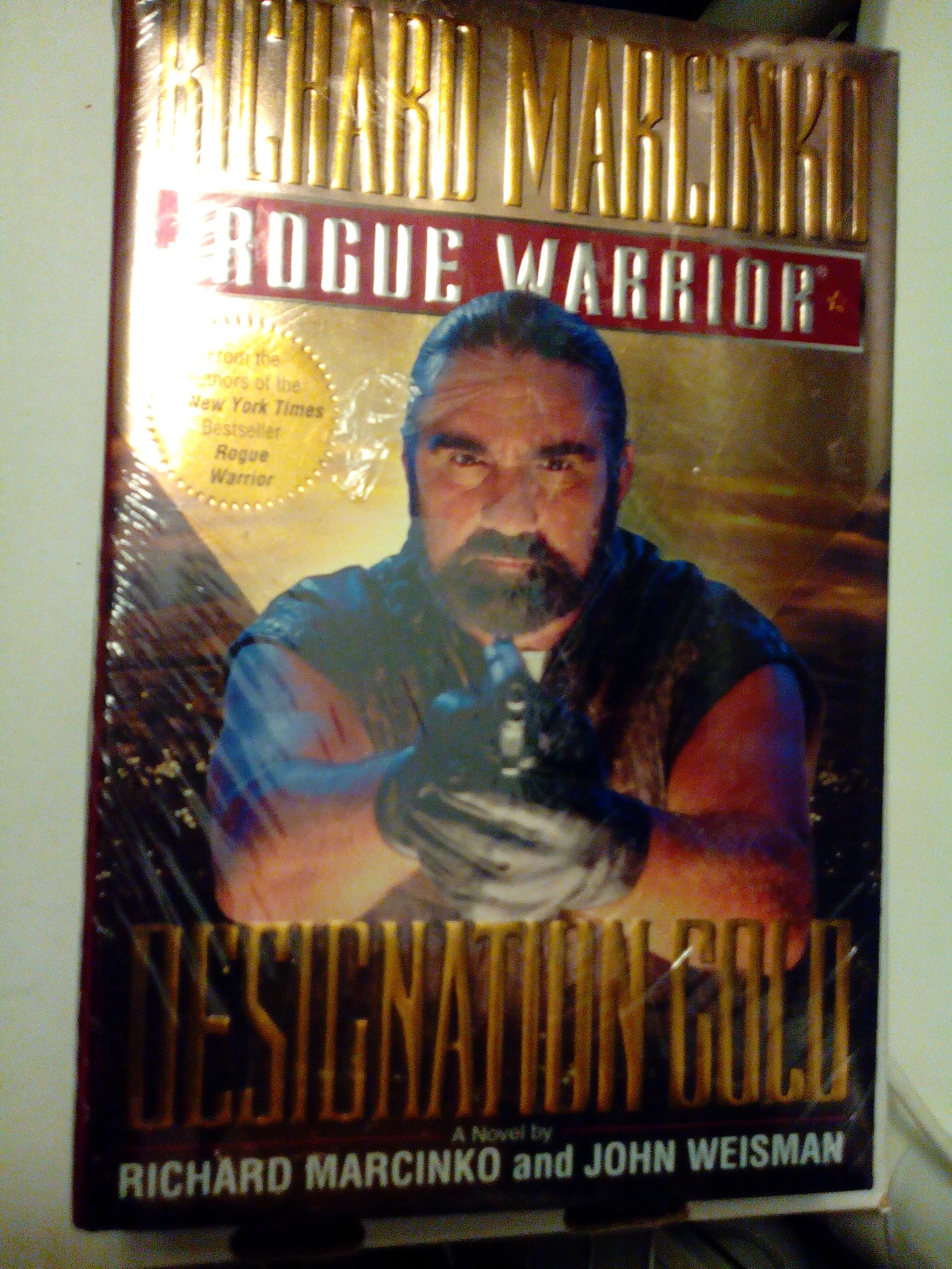 From the Rogue Warrrior Series 4 Book Lot (Designation Gold / Seal Force Alpha / Rogue Warrior II: Red Cell / Vengeance [hardback])