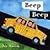 Beep Beep by Horacek, Petr [Candlewick, 2008] Board book [Board book]