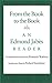 From the Book to the Book: An Edmond Jabes Reader by Rosmarie Waldrop (1991-12-01)