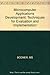Microcomputer Applications Development: Techniques for Evaluation and Implementation by Bodner, Michael Simon, Hutchins, Pamela Kay (1987) Hardcover