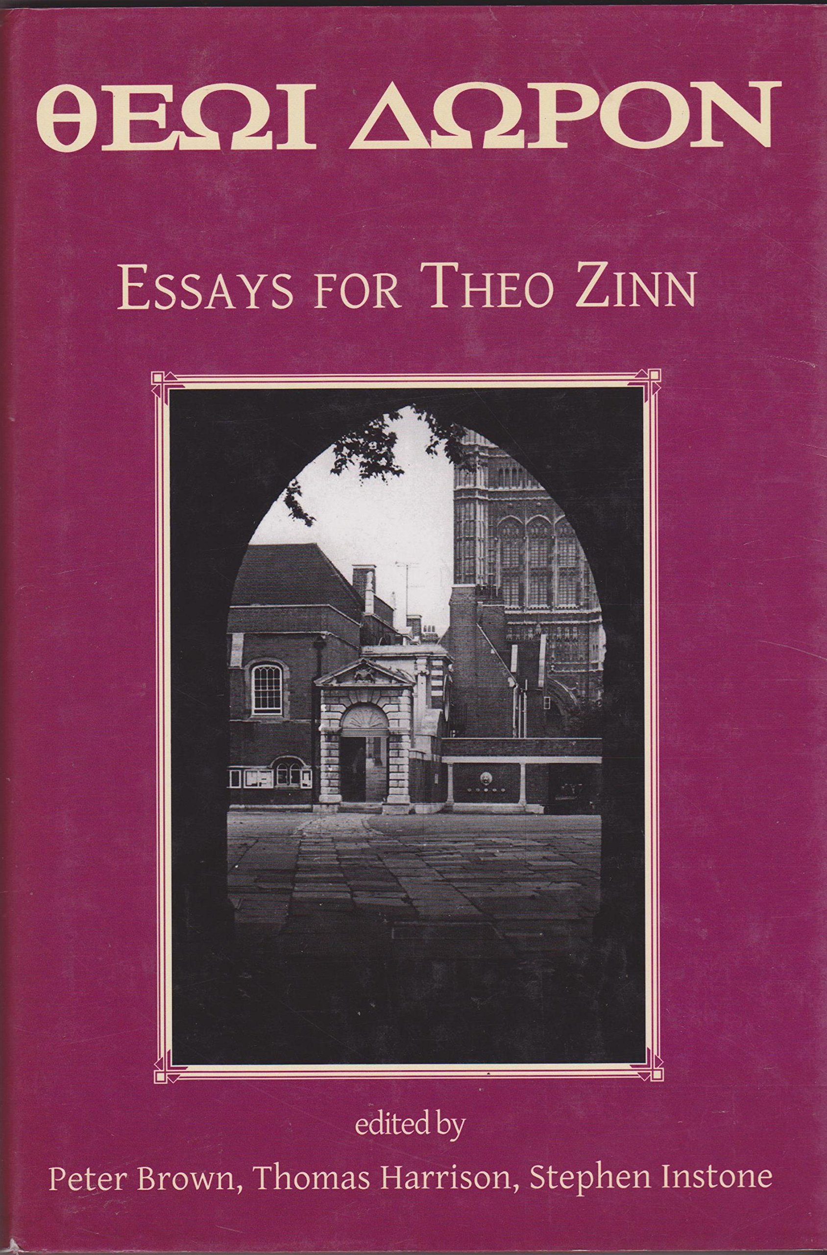 Essays in Honour of Theo Zinn (Hardcover)