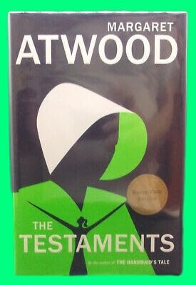 Collectible Margaret Atwood THE TESTAMENTS First edition, first printing SIGNED SF Novel