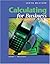 Calculating for Business (with Disk) by Barbara Henry (1998-12-14)