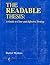 The Readable Thesis: A Guide to Clear and Effective Writing by Darrel Walters (1999-07-04)