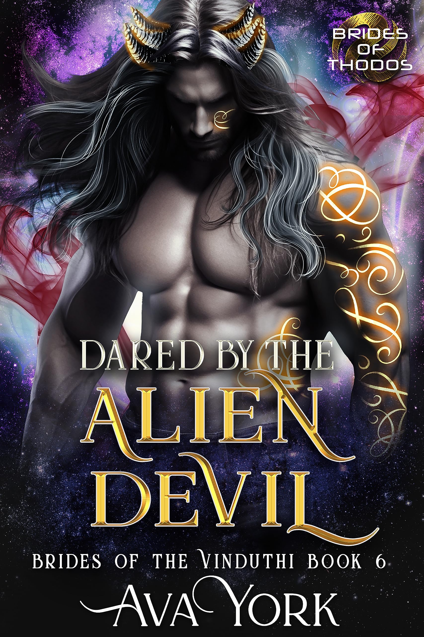Dared by the Alien Devil (Brides of the Vinduthi #6)