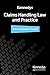 Claims Handling Law and Practice: A Practitioner's Guide by Richard West (2015-04-06)