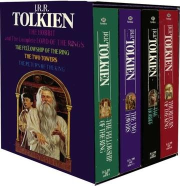 The Hobbit and the Lord of the Rings Boxed Set [ THE HOBBIT AND THE LORD OF THE RINGS BOXED SET ] by Tolkien, J. R. R. ( Author) on Sep, 12, 1986 Boxed Set
