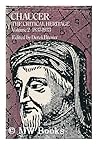 Chaucer: The Critical Heritage, Volume 2, 1837-1933