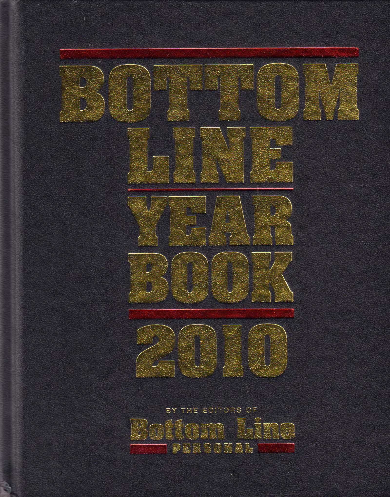 Bottom Line Year Book 2010 (Hardcover)