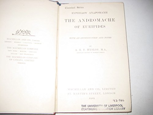 The Andromache of Euripides