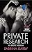 Private Research: An Erotic Novella by Sabrina Darby (2013-11-26)